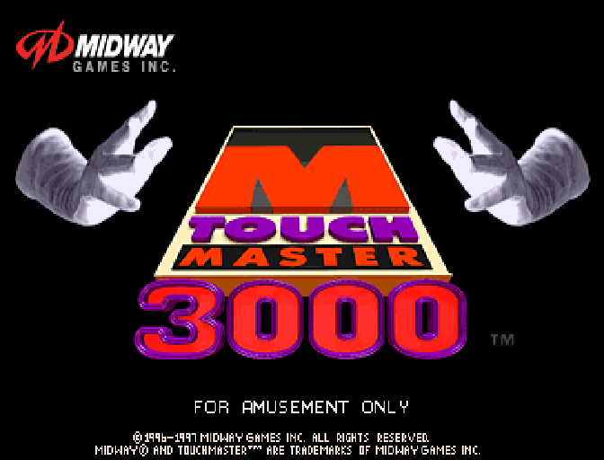 Touchmaster 3000 (v5.02 Standard) Title Screen
